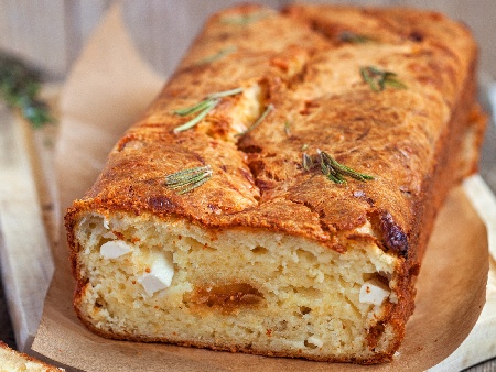 Икономичен солен кекс със сирене - снимка на рецептата